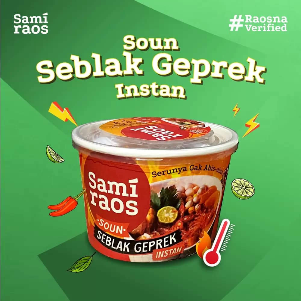 Soun Seblak Geprek Djuara