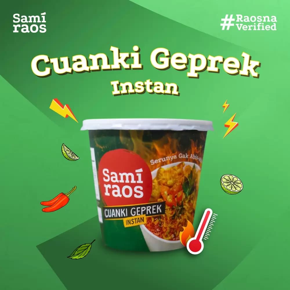 Cuanki Geprek Instan